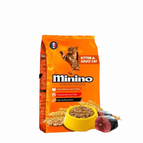 Hạt Cho Mèo Minino - Vị Cá Ngừ 480g